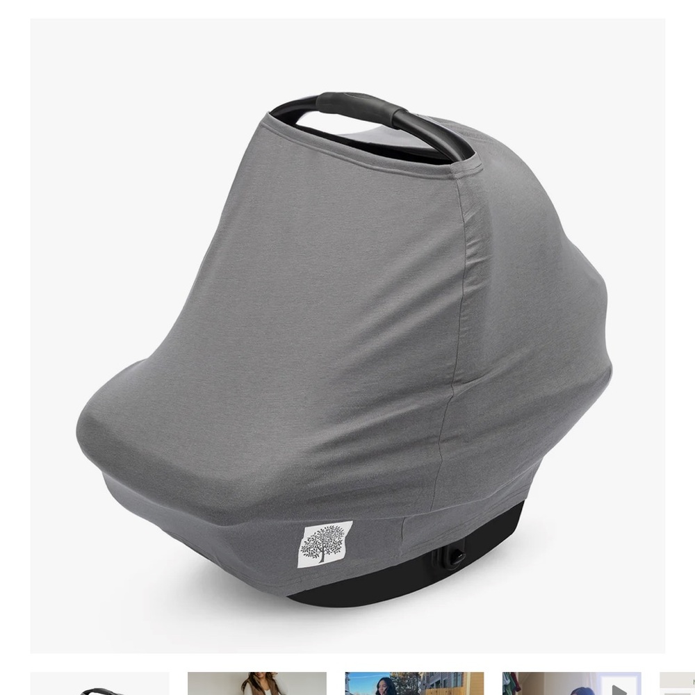 Parker baby multi-use cover / color pewter dark grey